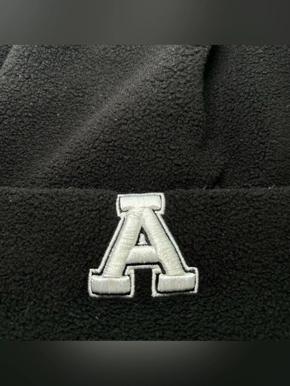 VTG 90s App State Mountaineers Fleece Cuffed Beanie Hat Yosef Top Of World OS